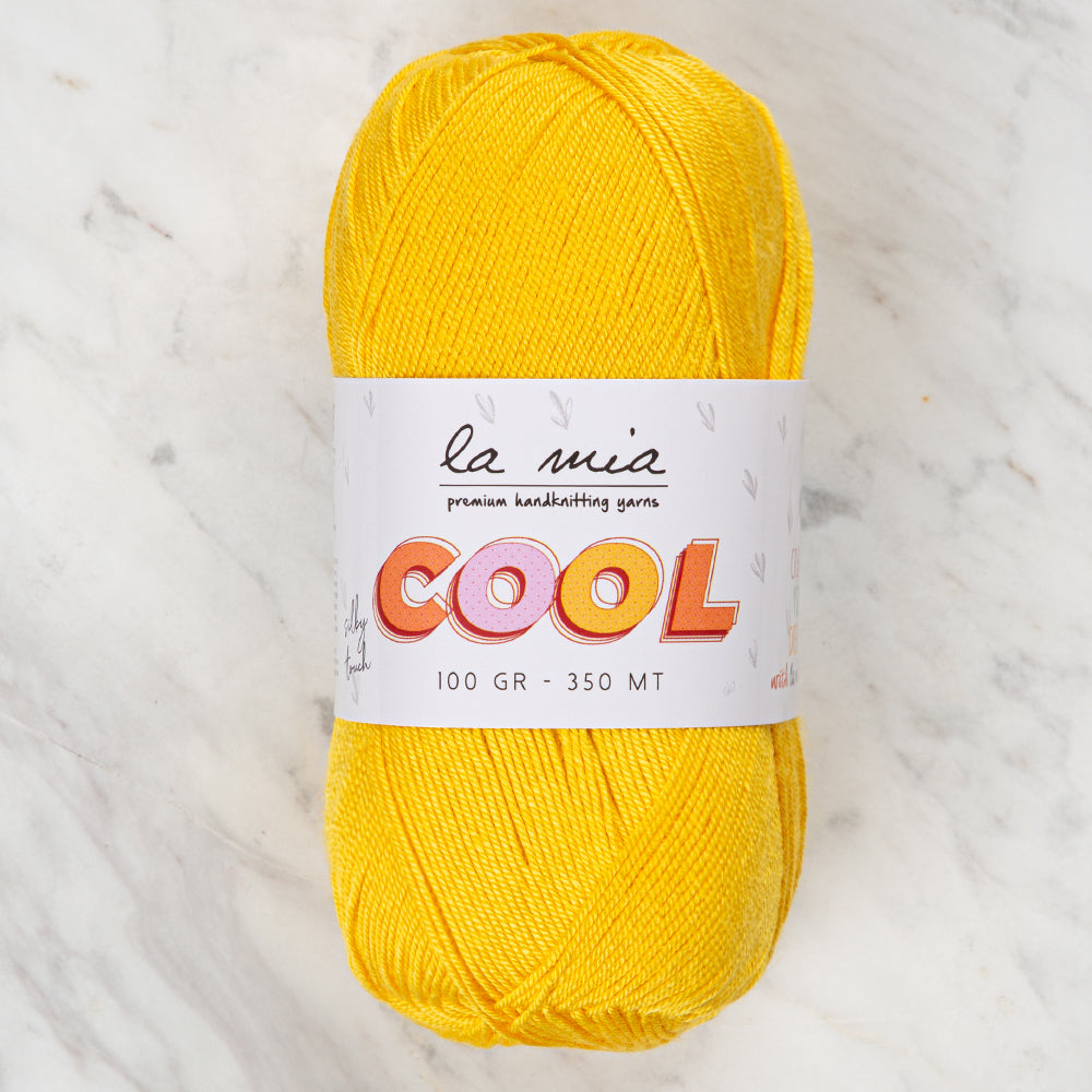 La Mia Cool Sarı El Örgü İpi - L027
