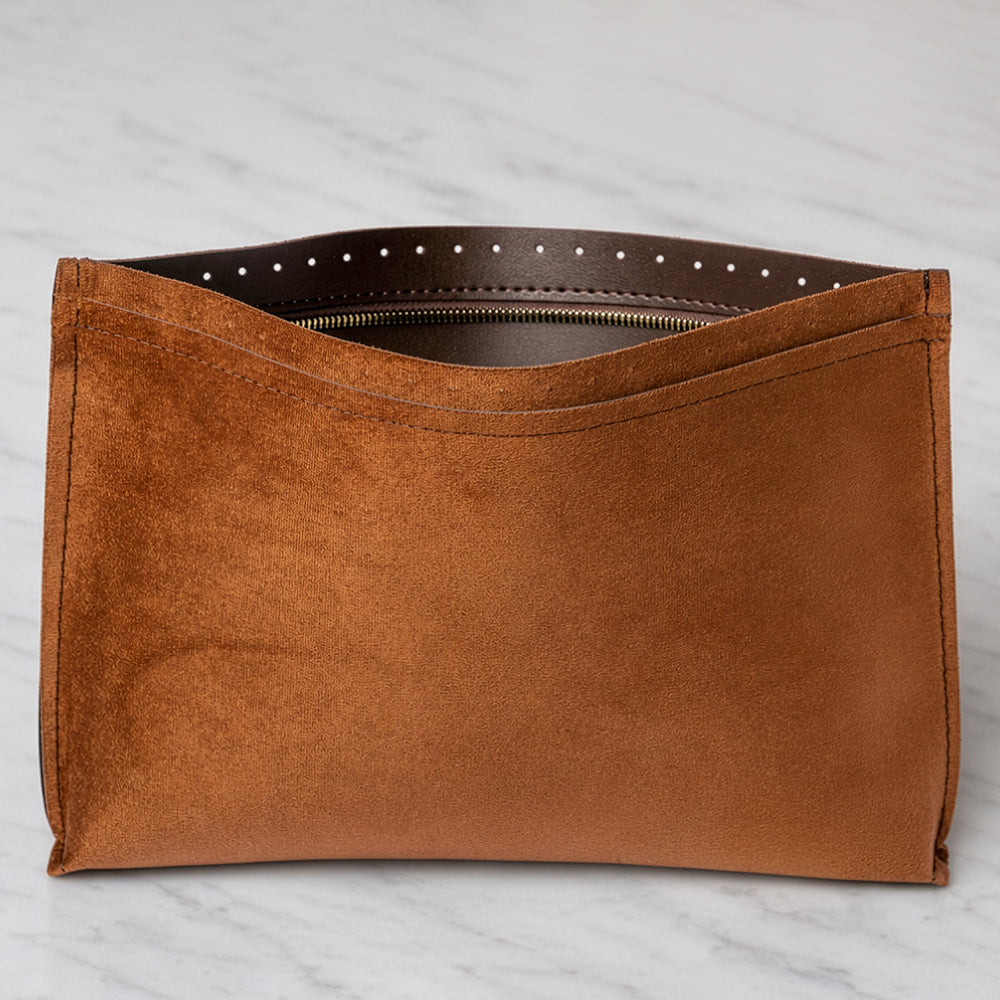 Kntme Deri Çanta Astarı Kahverengi 35*25 cm - BA-0154