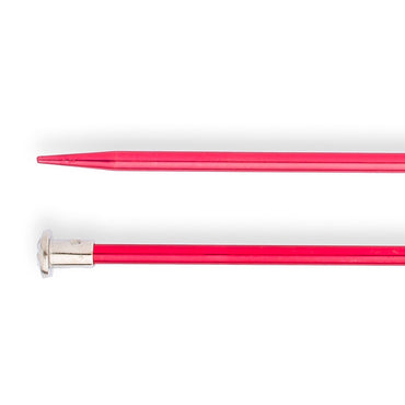 Kartopu 2,5 mm 35 cm Kırmızı Metal Örgü Şişi