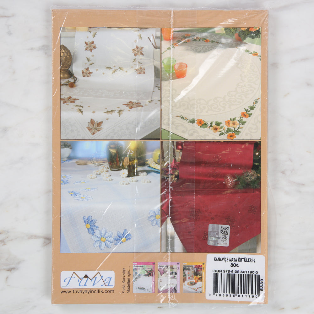 Tuva Rico Kanaviçe Masa Örtüleri 2 Nakış Kitabı - 5330