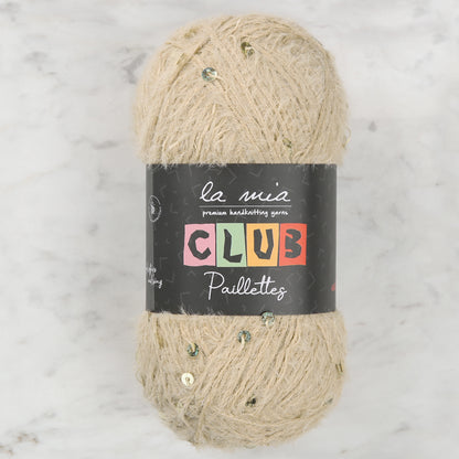 La Mia Club Paillettes Bej El Örgü İpi - 618