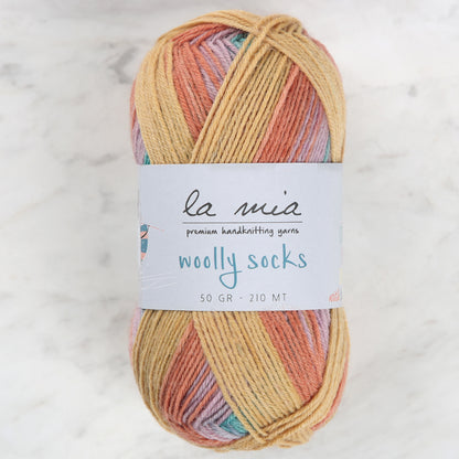 La Mia Woolly Socks Ebruli Çorap İpi - L04