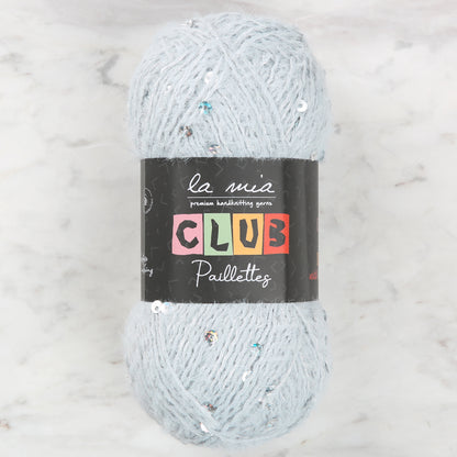La Mia Club Paillettes Buz Mavi El Örgü İpi - 604