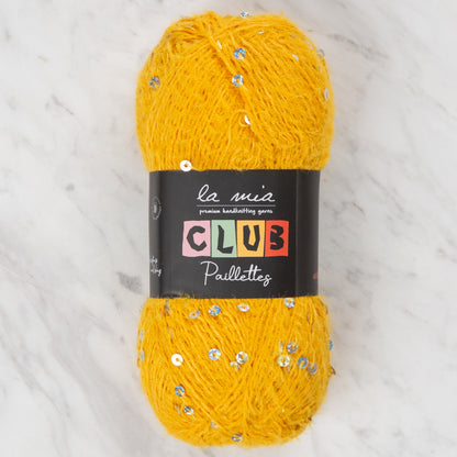 La Mia Club Paillettes Hardal El Örgü İpi - 619