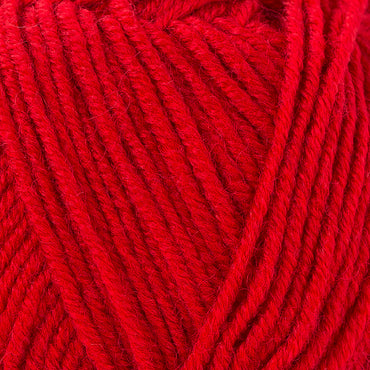 Örenbayan Merino Gold 200 Kırmızı El Örgü İpi - 33-1842