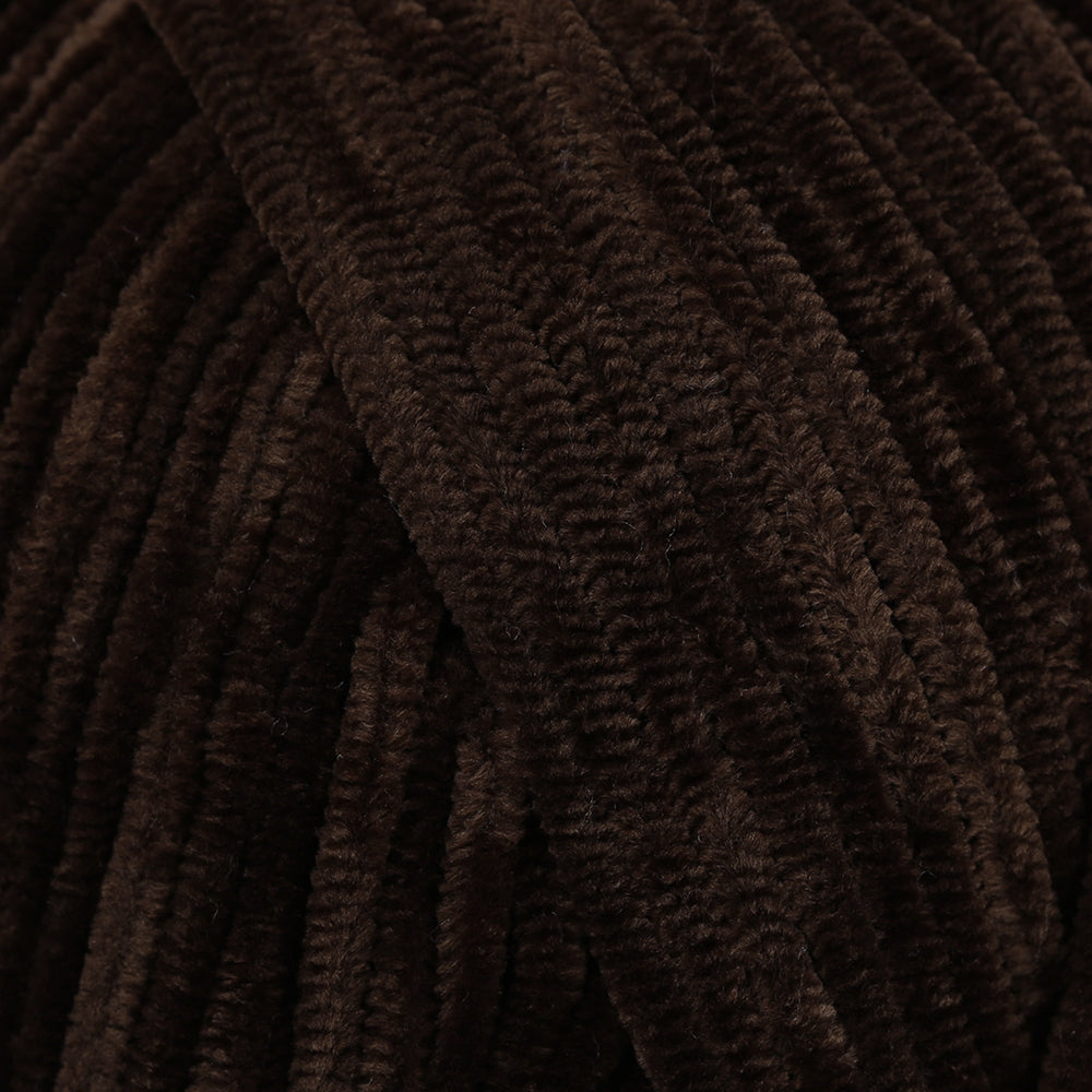 La Mia Elegance Kadife Kahverengi El Örgü İpi - L920