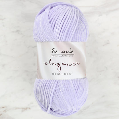 La Mia Elegance Kadife Lila El Örgü İpi - L941