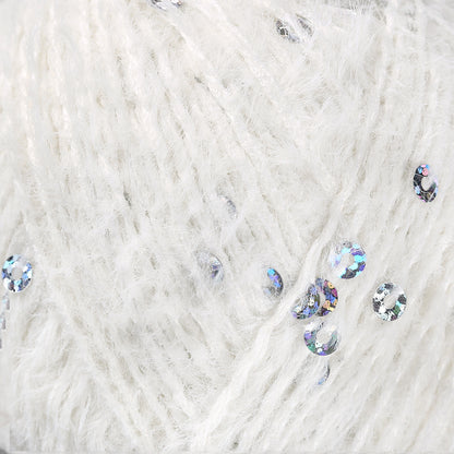 La Mia Club Paillettes Krem El Örgü İpi - 602