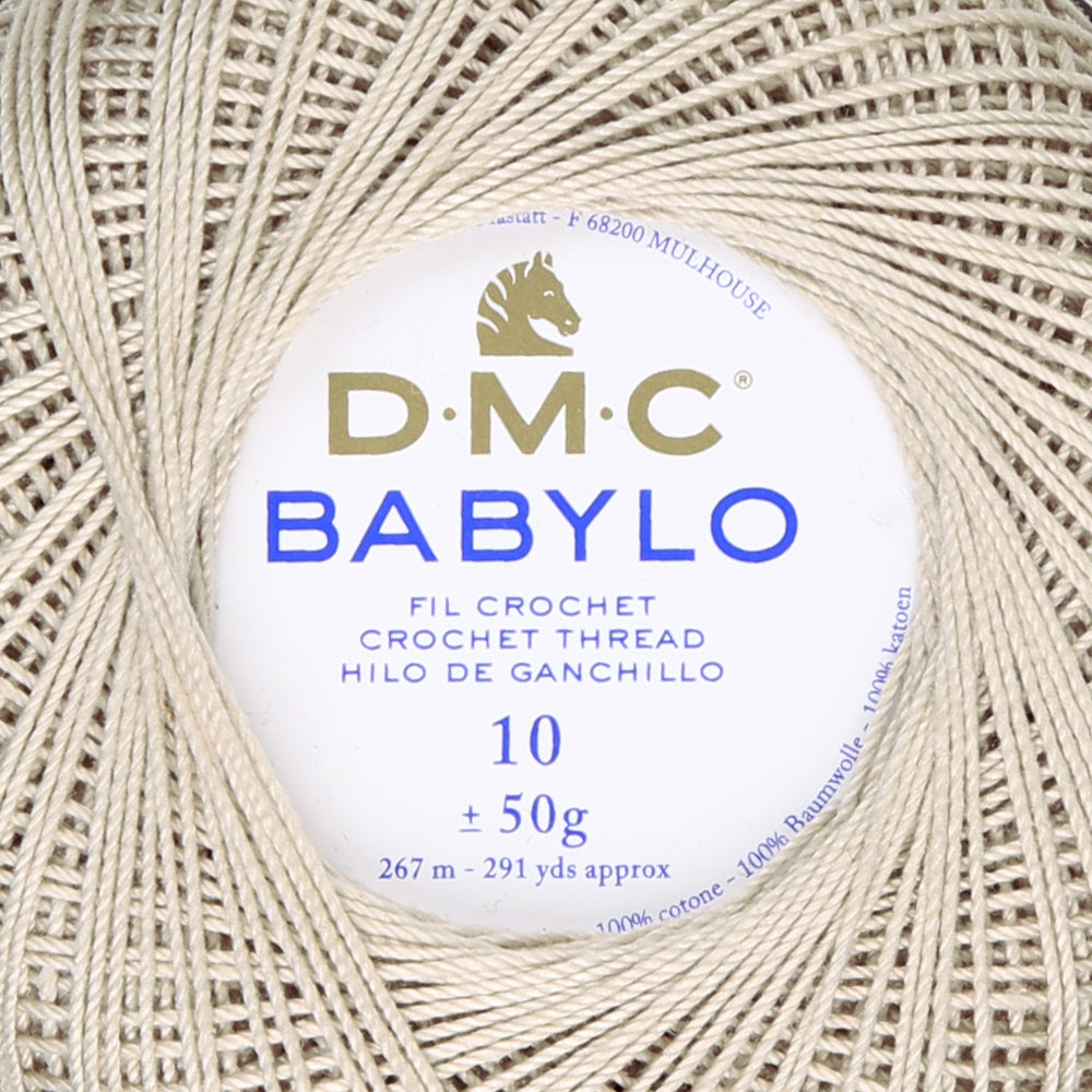 Dmc Babylo 50gr Bej Merserize Dantel ve Ağ İpliği No:10 - 842