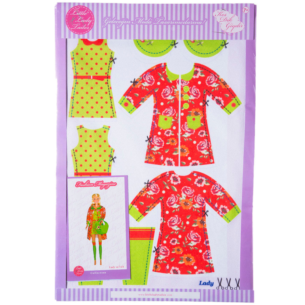 Little Lady Tailor Kes Dik Giydir Oyuncak Bebek Kıyafeti