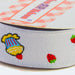 Sticker Ribbon Cupcake Baskılı Yapışkan Kurdele - SR1695