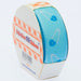 Sticker Ribbon Mavi Bebe İğne Baskılı Yapışkan Kurdele - SR1684-V2