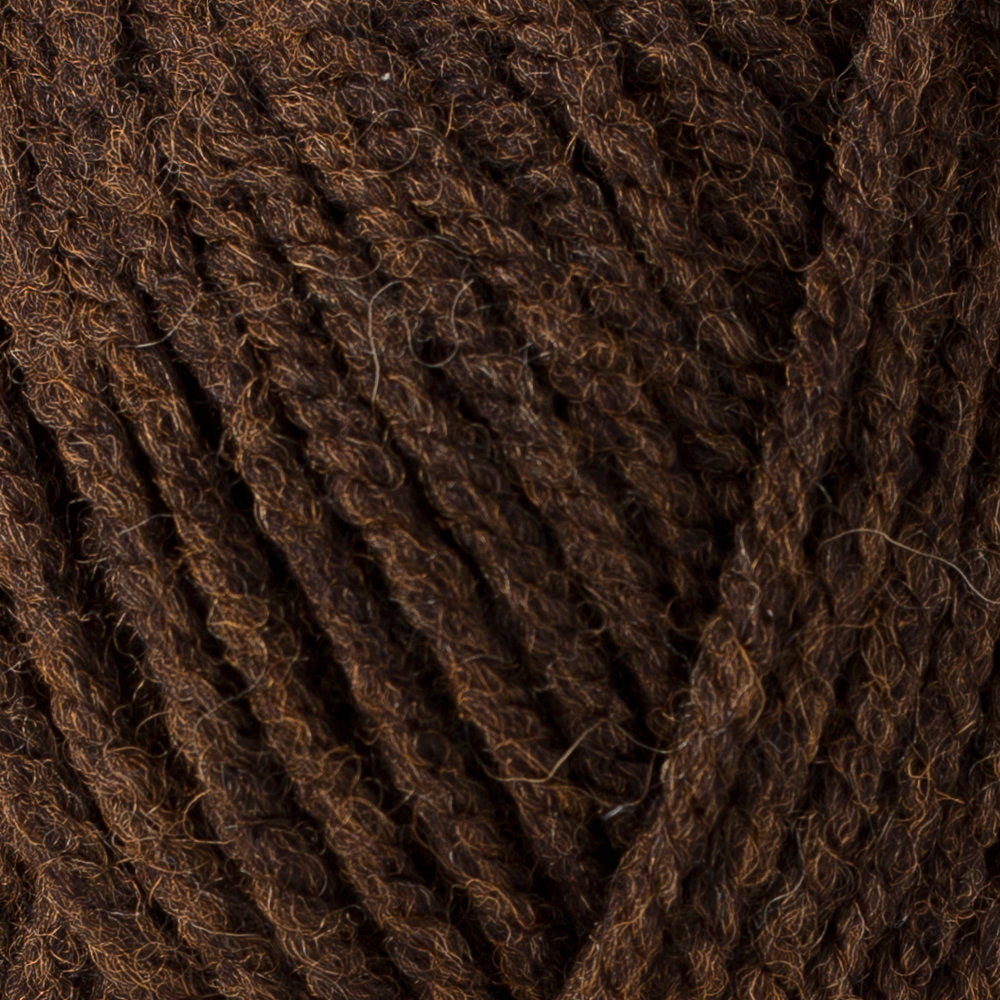 Yarnart Shetland Chunky Kahverengi El Örgü İpi - 619