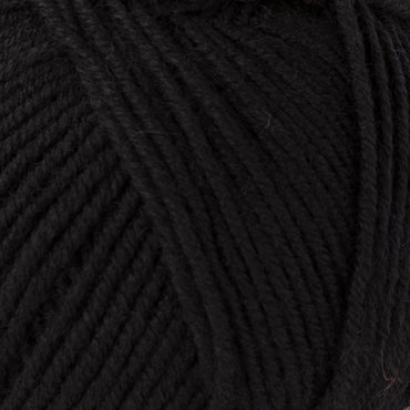 Örenbayan Merino Gold 200 Siyah El Örgü İpi - 999-1842