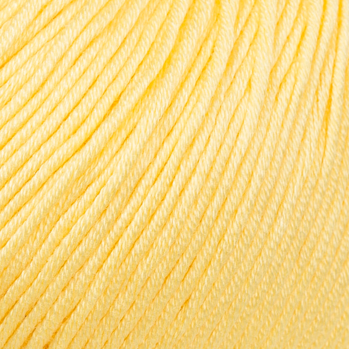 La Mia Mercerized Cotton Sarı El Örgü İpi - 177
