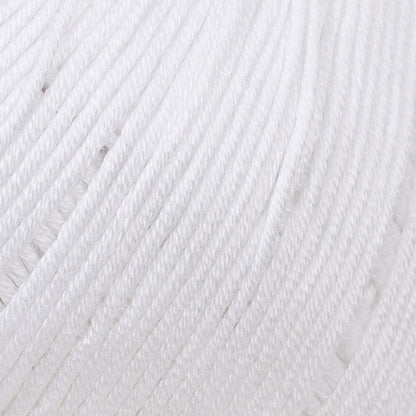 La Mia Mercerized Cotton Beyaz El Örgü İpi - 2