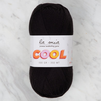 La Mia Cool Siyah El Örgü İpi - L006
