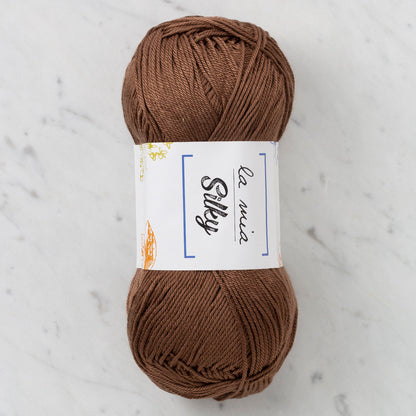 La Mia Silky Kahverengi El Örgü İpi - L005
