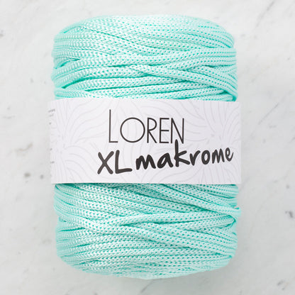 Loren XL Makrome Mint Yeşili El Örgü İpi - R058