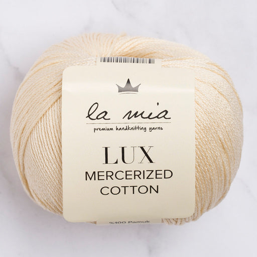 La Mia Lux Mercerized Cotton Bej El Örgü İpi - 174