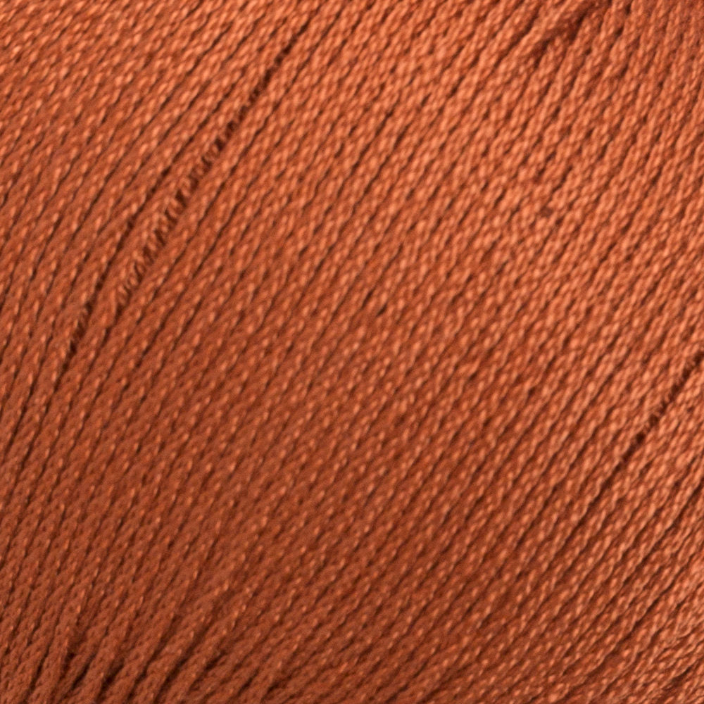 La Mia Lux Mercerized Cotton Kahverengi El Örgü İpi - 211