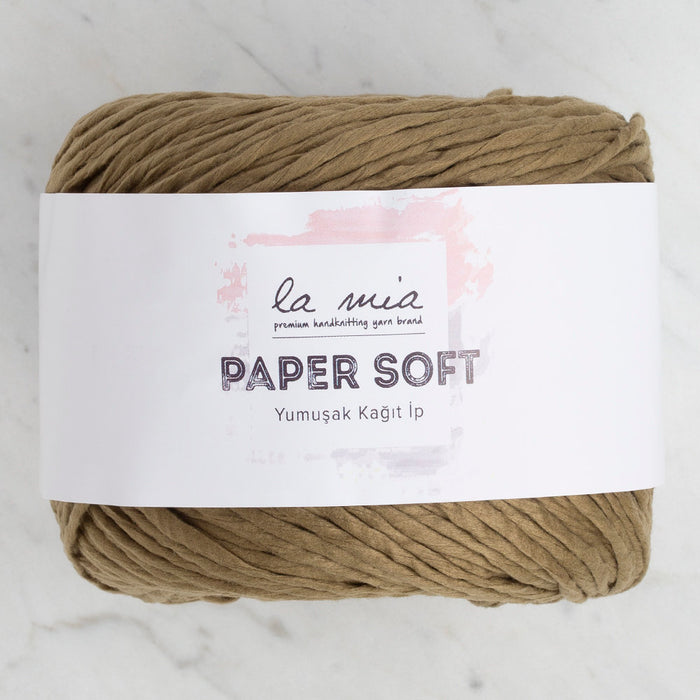 La Mia Paper Soft Küf Yeşili Yumuşak Kağıt İp - L053