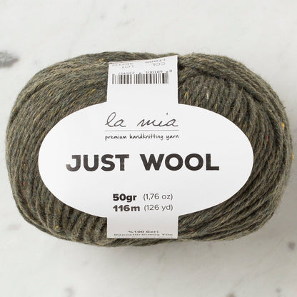 La Mia Just Wool Haki El Örgü İpi - LT005