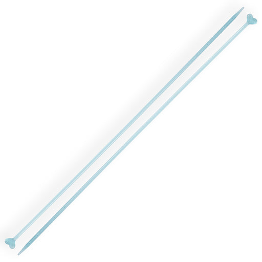 Kartopu 3 mm 35 cm Mavi Plastik Örgü Şişi