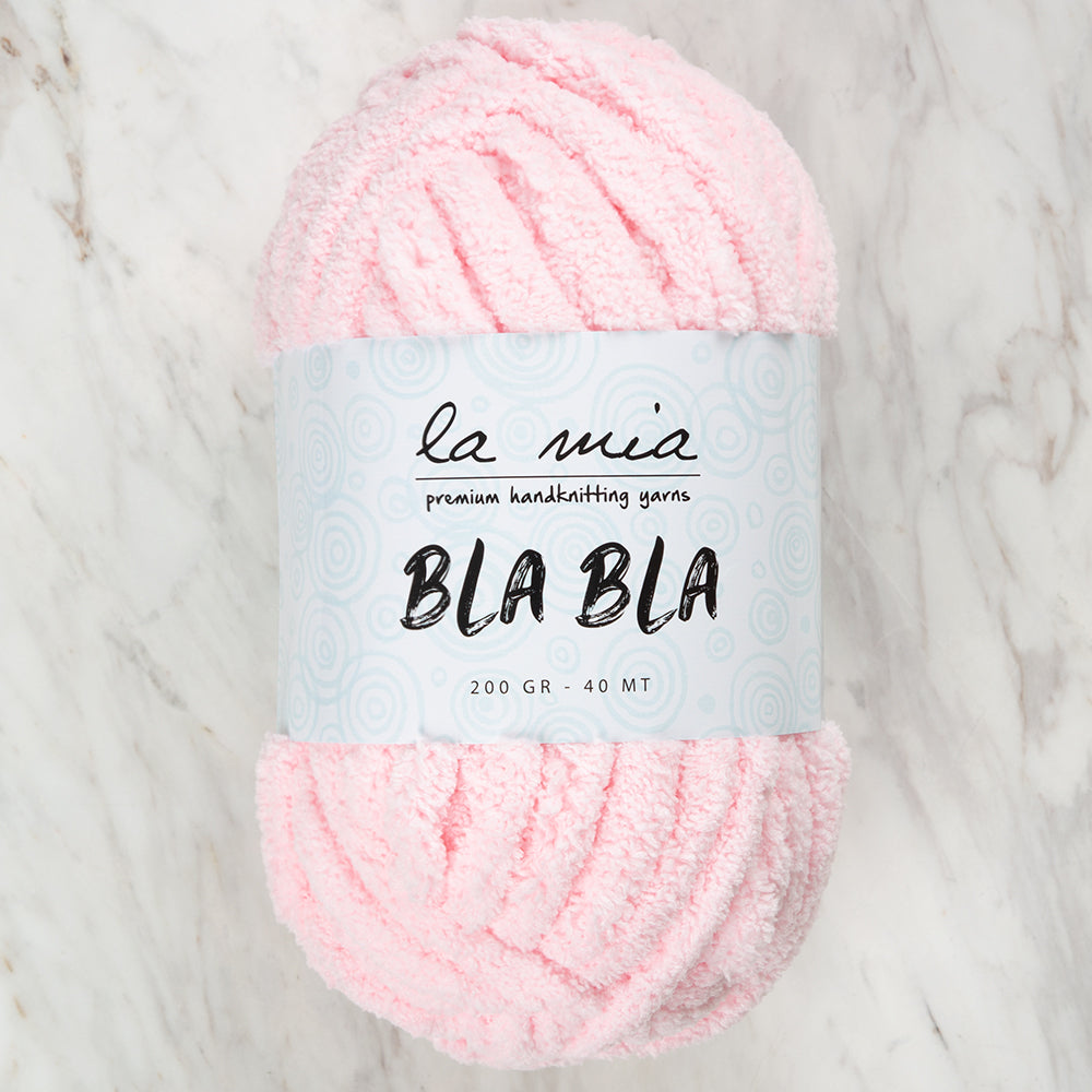 La Mia Bla Bla Pembe El Örgü İpi - LB009