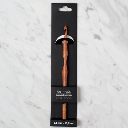 La Mia Rosewood 5.5 mm 15.5 cm Ahşap Yün Tığ