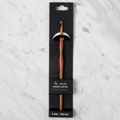 La Mia Rosewood 4 mm 15.5 cm Ahşap Yün Tığ