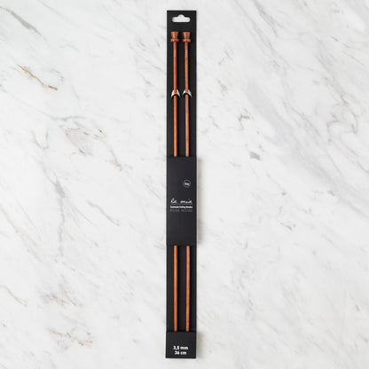 La Mia Rosewood 3.5 mm 36 cm Ahşap Örgü Şişi