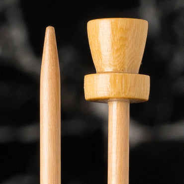 La Mia Whitewood 4 mm 36 cm Ahşap Örgü Şişi