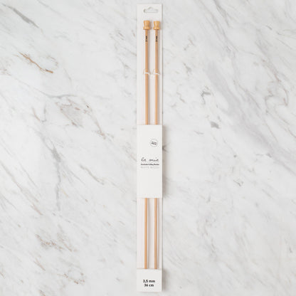 La Mia Whitewood 3.5 mm 36 cm Ahşap Örgü Şişi