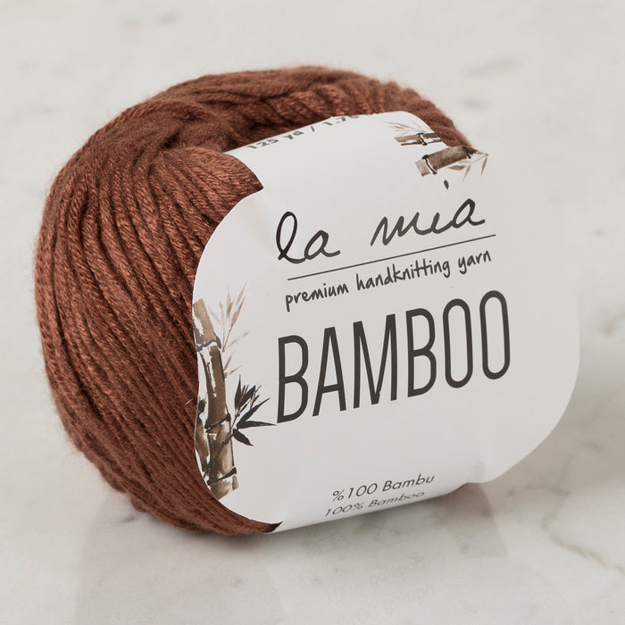 La Mia Bamboo Kahverengi El Örgü İpi - L087