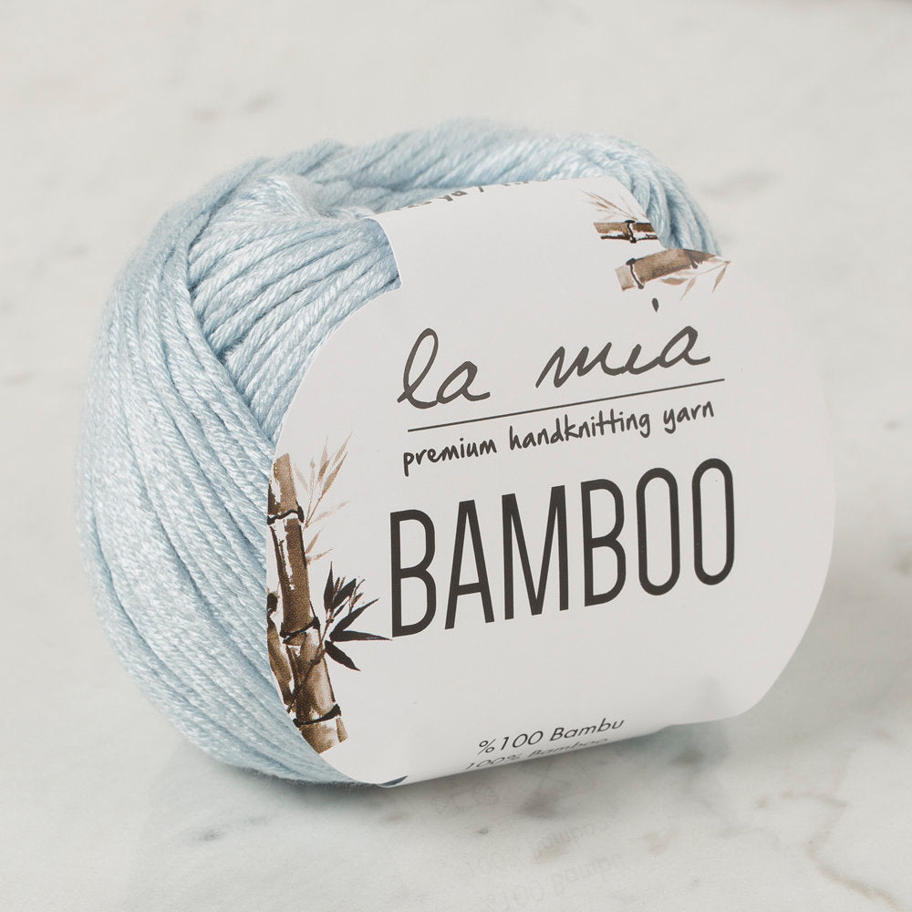 La Mia Bamboo Bebe Mavi El Örgü İpi - L069