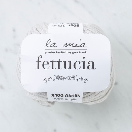 La Mia Fettucia 6'lı Paket Gri El Örgü İpi - L047