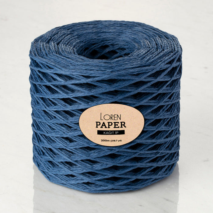 Loren Paper Lacivert Kağıt İpi - RH14