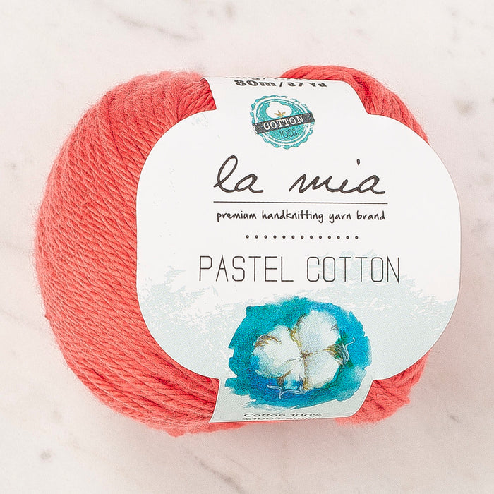 La Mia Pastel Cotton Nar Çiçeği El Örgü İpi - L180