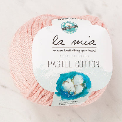 La Mia Pastel Cotton Şeker Pembe El Örgü İpi - L185