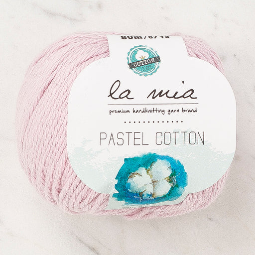 La Mia Pastel Cotton Lila El Örgü İpi - L181