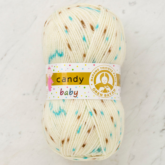Örenbayan Candy Baby/Kitty Baby Benekli Bebek Yünü - 377