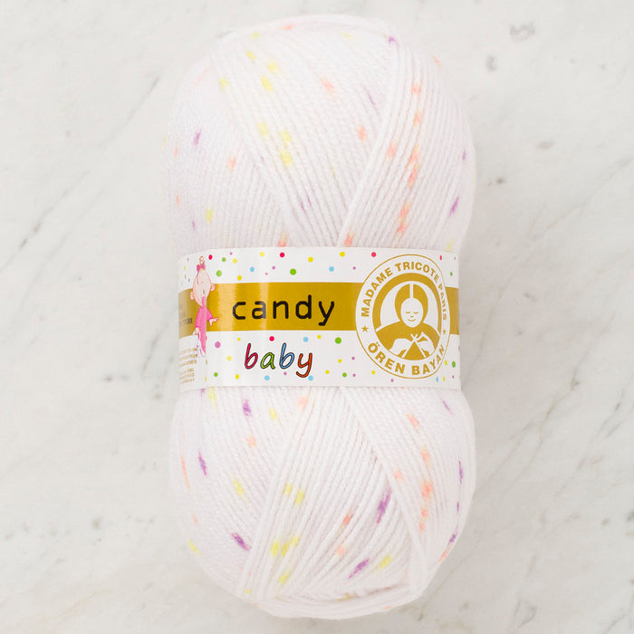 Örenbayan Candy Baby/Kitty Baby Benekli Bebek Yünü - 370