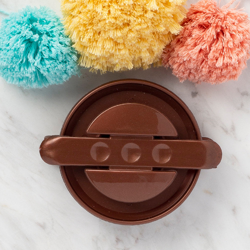 Loren Kahverengi Büyük Boy Ponponmatik