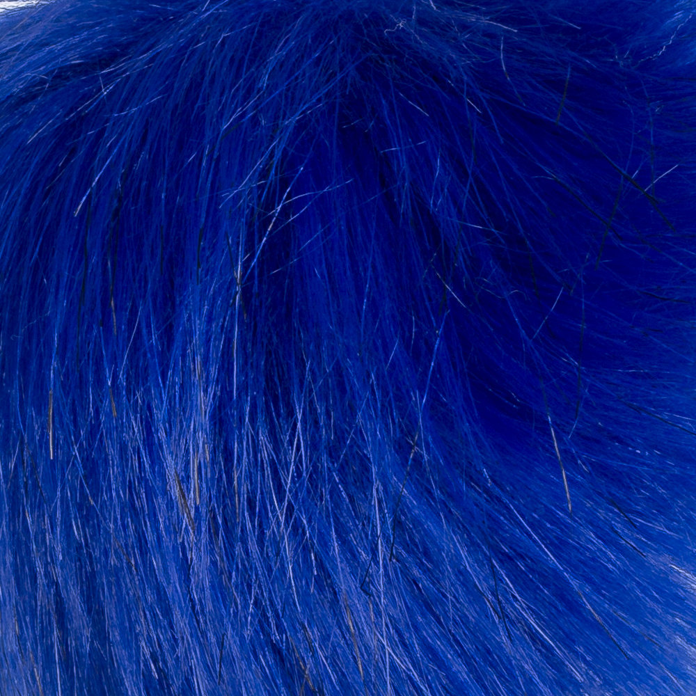 Loren Lacivert Tüylü Ponpon