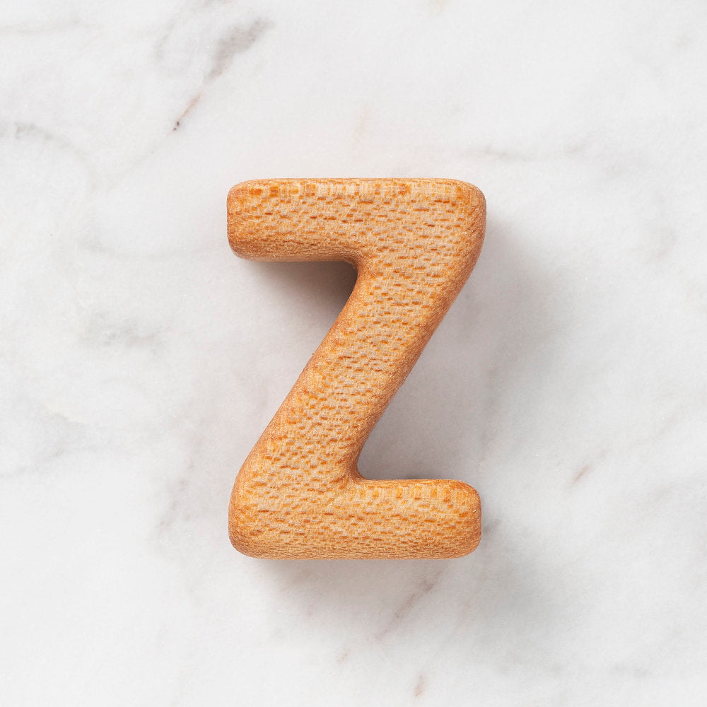 Loren Crafts Organik Ahşap Harf - Z