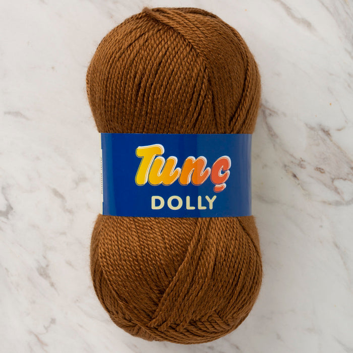 Tunç Dolly Kahverengi El Örgü İpliği - 187