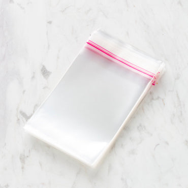 Loren 7x11,5 cm 50 Adet Bantlı Şeffaf Poşet