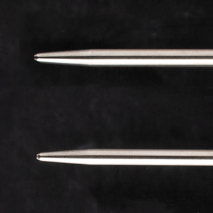 Kartopu 1 Çift Boncuklu Çelik Misinalı Örgü Şişi - 4.5 mm 60 cm