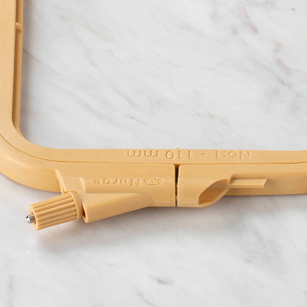 Nurge Plastik Kare Vidalı Kasnak No.1 